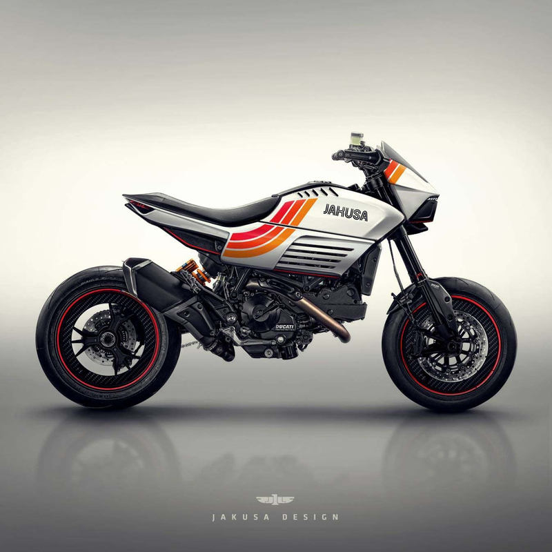 Illustration for article titled Ducati V4 Superbike Revealed!!